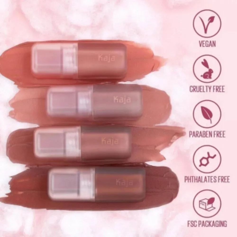 KAJA Whipped Dream Eye, Lip & Cheek Color in Meringue Pink